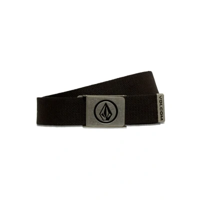 Imagen de Volcom Circle WEB Cinturón, Hombre, Talla: One Size, Black