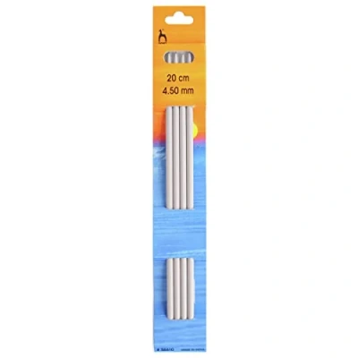 Imagen de Pony P36610 Classic Aguja de Tejer (plástico, 4,5 x 2,8 9,8 cm), Multicolor