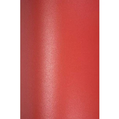 Imagen de Netuno 10 hojas de papel nacarado rojo A4 210x297mm 120g Majestic Emperor Red perlado doble cara metalizado para imprimir invitaciones scrapbooking manualidades tarjetas Navidad boda