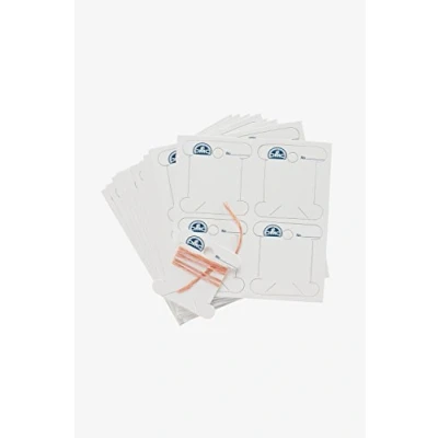 Imagen de DMC Tarjetas de cartón para guardar los hilos bordar Lote 56 cartoncitos Organizador práctico e indispensable