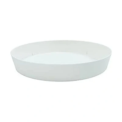 Imagen de Plastiken TES Plato Redondo, diámetro de 24 cm, Color Ecru