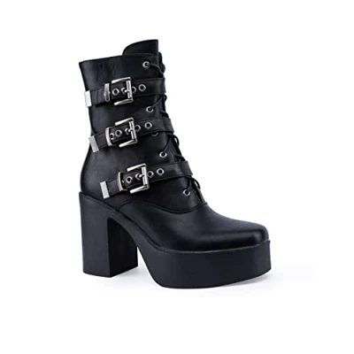 Imagen de LAMODA Idea de baño, Bota Tobillo Mujer, Color Negro, 41 EU