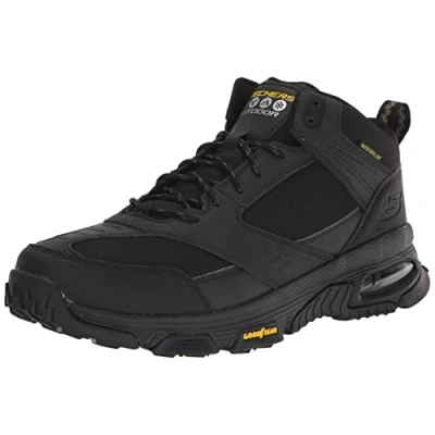 Imagen de Skechers Air Envoy Bulldozer, Zapatillas Hombre, Black Leather Mesh Trim, 40 EU