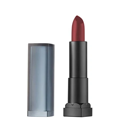 Imagen de Maybelline Barra de Labios Hidratante Mate Color Sensational, Tono 05 Cruel Ruby