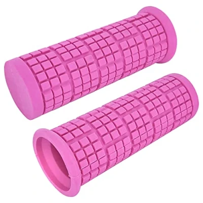 Imagen de cyclingcolors Puños de Manillar 22mm 85mm Bicicleta MTB BMX Ciclismo Goma Antideslizante (Rosa)