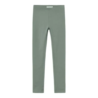 Imagen de Name it Nkfdavina Solid NOOS Leggings para niños, Talla: 9 12m, Green