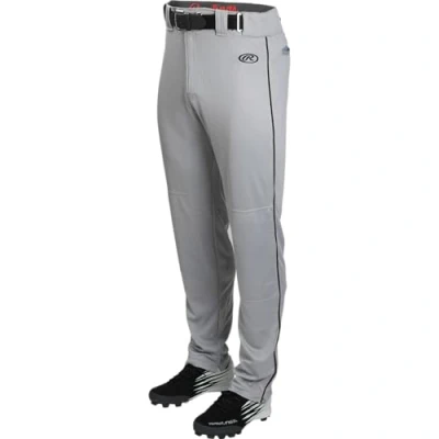 Imagen de Rawlings Launch Series Pantalón de béisbol para Adultos, Ribeteado, Longitud Completa