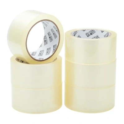 Imagen de Fit For The Job cinta de embalaje transparente duradera y fiable, fuerte para mudanzas, premium, ideal un seguro