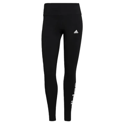 Imagen de adidas Mujer ESSENTIALS HIGH WAISTED LOGO LEGGINGS, Black / White, S