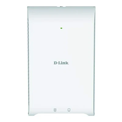 Imagen de D Link DAP 2622 Punto de Acceso Inwall, Antena WiFi, AC1200 Wave 2, PoE, gestión unificada, Portal captivo, Fast Roaming, Ideal hoteles PoE passthrough, encastrable