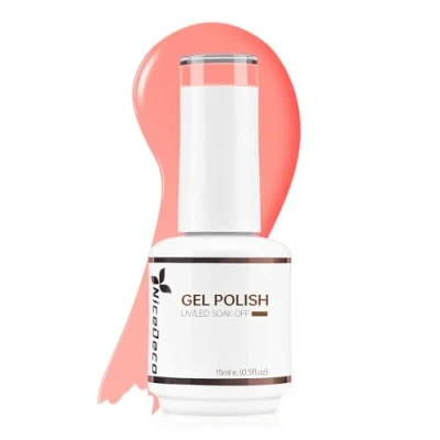 Imagen de Nicedeco Esmaltes Semipermanentes Para Uñas UV/LED Soak Off Pintauñas Sin crueldad Apto Principiantes Manicura Colores Vibrantes y Duraderos 15ML,Vegano N323