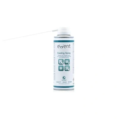 Imagen de Ewent EW5616 Pulverizador de refrigeración Efecto instantáneo Spray 200ml, Color Blanco