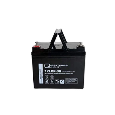 Imagen de Batería Qbatteries 12LCP 36 Agm Deep Cycle Battery. Tecnología AGM. 12V 36A...