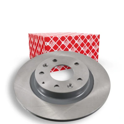 Imagen de FEBI BILSTEIN 108666 Disco de freno Eje trasero 280 9,5 5 114,3 macizo revestido MAZDA: CX 3