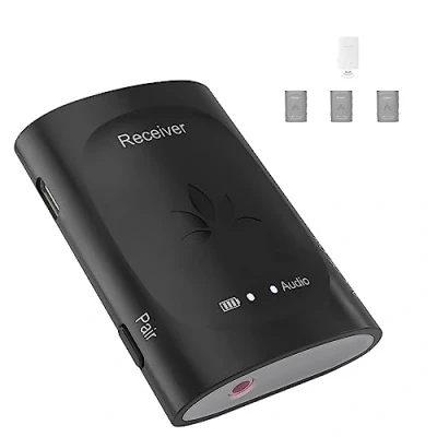 Imagen de Avantree Audiplex RX Receptor Complementario para Sistema de Transmisión Audio Audiplex, 2.4G Sin Retardo Sincronización Labios, hasta 100 Conectables