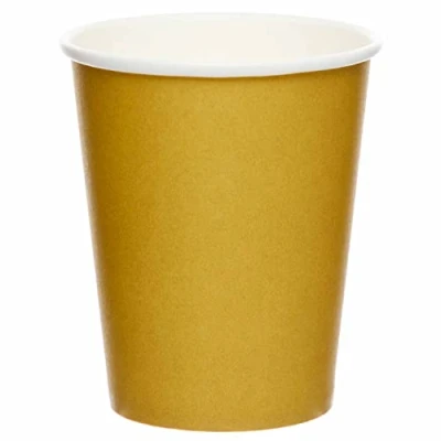 Imagen de amscan 9915403 214 66 Vasos de papel reciclables ecológicos para fiestas, paquete 8