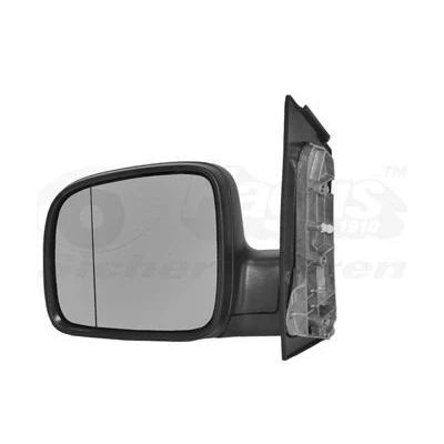 Imagen de espejo retrovisor Van Wezel 5896803 izquierda negro completo, asférico, para ajuste manual VOLKSWAGEN: Transporter 5, Multivan 5 (7HM