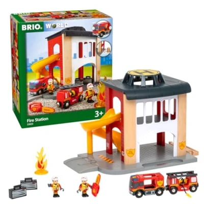 Imagen de BRIO Estación de Bomberos con Contenido Extra (33833)