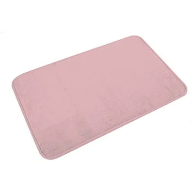 Imagen de Douceur d&#039;Interieur Alfombra de baño Microfibra, 45 x 75 cm, poliéster, Rosa