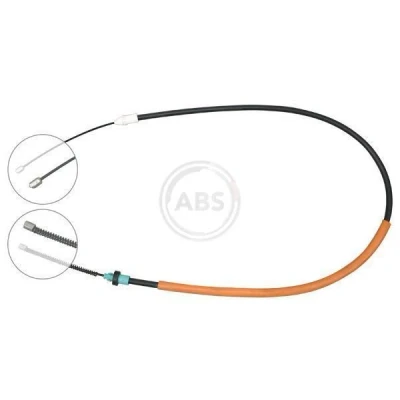 Imagen de A.B.S. K16657 Cable de Freno Mano 1336 Tambor para dirección izquierda/derecha RENAULT: CLIO 2