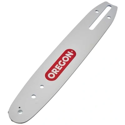 Imagen de Barra Guía de Motosierra Oregon, Espada Reversible 10&quot;, 25 cm, Soporte Motor A041, Paso 3/8&quot;LP, Calibre 1,3 mm, Compatible con Makita, Ryobi, Greenworks y más
