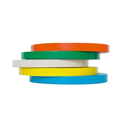 Imagen de Cinta adhesiva q connect 66 mt x 9 mm para cerrar bolsas pack 6 unidades colores surtidos