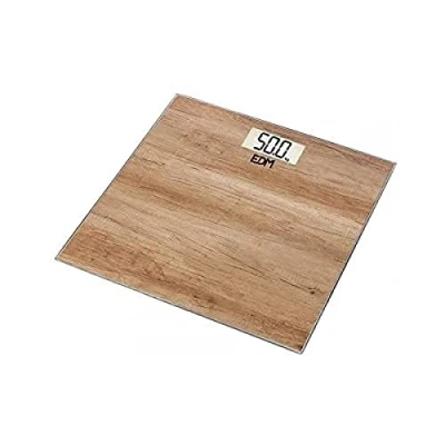 Imagen de EDM 07531 Bascula de Baño en Acabado Cristalizado, MAX 180 kg, Plastic, No Aplica