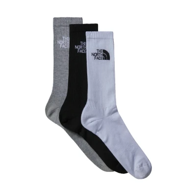 Imagen de The North Face Multi CUSH CREW 3P Calcetines, Talla: XS, Black assorted