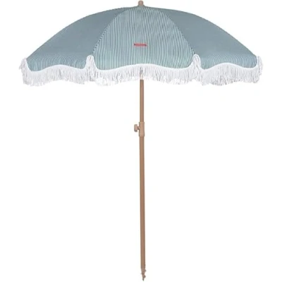 Imagen de Flamingueo Sombrilla Playa Terraza Exterior, Parasol Terraza, Plegable, Proteccion UPF 50+ (210 x 180 cm)