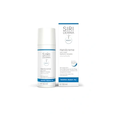 Imagen de siriderma ácido hialurónico Crema de manos 50 ml 2 enchufes (sin perfume