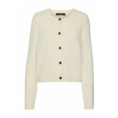 Imagen de Vero Moda Vmnovah Oneck Button NOOS Chaqueta de punto, Mujer, Talla: XS, Birch