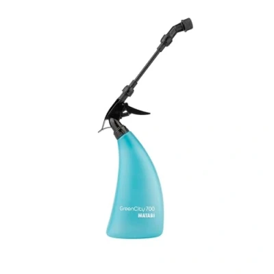 Imagen de Pulverizador de Gatillo GreenCity 700 Capacidad Útil 0,7L Lanza Desmontable 13 cm Depósito Translúcido Boquillas Intercambiables Diseño Ergonómico Hogar y Jardín Fabricado en Europa
