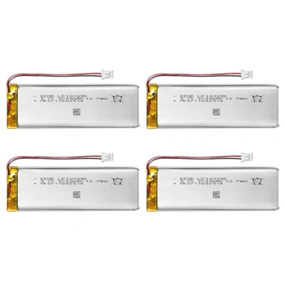 Imagen de EEMB Lithium Polymer batería 3.7V 3700mAh 103395 Paquete de Recargable Lipo con Conector JST para VXI Blue Parrott: confirme la polaridad del Dispositivo y Antes Comprar(4)
