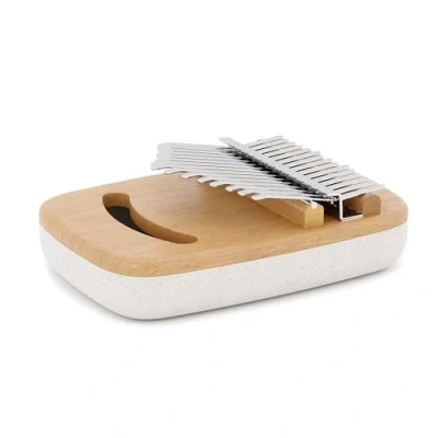 Imagen de Umbra Strumba Kalimba Piano de pulgar, Blanco/Natural