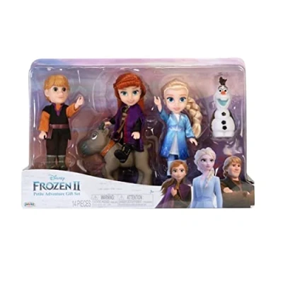 Imagen de Disney Frozen 2 Set de Regalo 5 Figuras 15 cm Articuladas El Tiene un Total 14 Piezas Juguete para Niñas 3 Años +