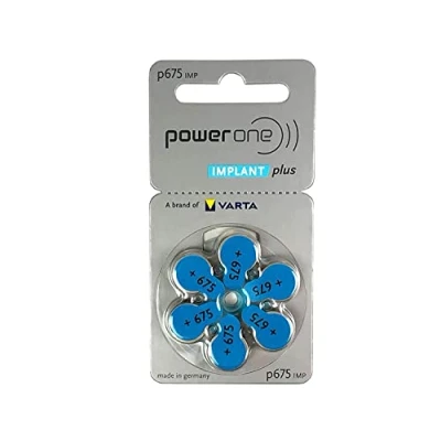 Imagen de Power One Pilas de implante coclear (120 pilas)