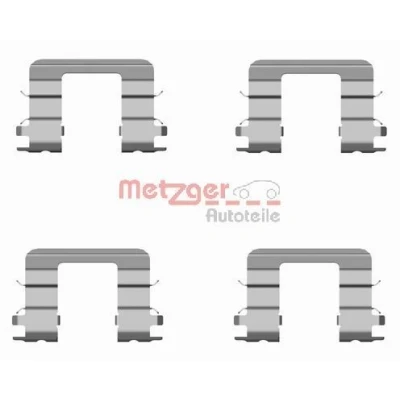 Imagen de METZGER 109 1696 Kit de accesorios, pastillas frenos KIA: Picanto I