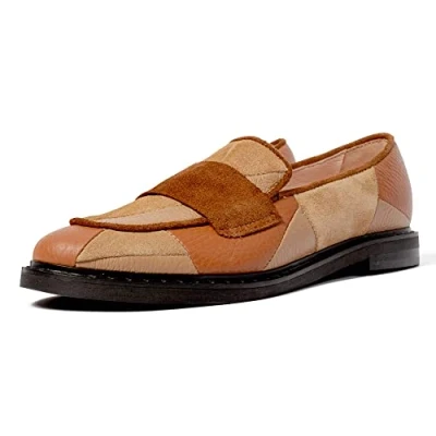 Imagen de L37 HANDMADE SHOES Crystal Castles, Mocasines Planos Mujer, marrón Oscuro, 37 EU