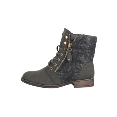 Imagen de Elara Herbst Botines con cordones, Mujer, Talla: 37, Grau Zapatos