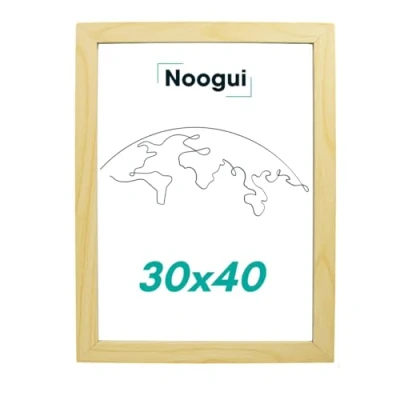 Imagen de NOOGUI Marco 30x40 Madera para Fotos de Tamaño cm Color Ideal y Certificados