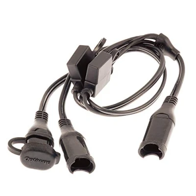 Imagen de Optimate TecMate Cable O 05, Separador en Y, de SAE Entrada a 2 Salida con Fusible