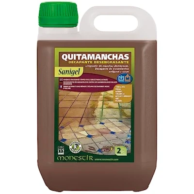 Imagen de Monestir Sanigel Limpiador Suelos, Quitamanchas, Decapante, Desengrasante 2 Litros
