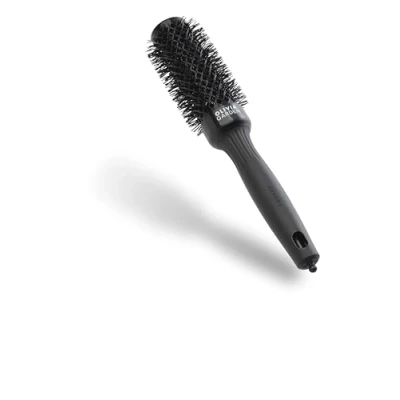 Imagen de Olivia Garden Expert Blowout Shine Negro 35 Cepillo redondo de cerámica antiestática para un secado brillante y sin encrespamiento