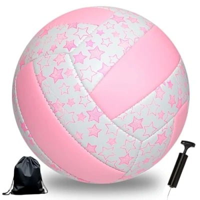 Imagen de Bibykivn Pelota Voleibol,Balon Voley Playa,Tacto Suave Voleibol de Playa,Unisex Adult, (G)