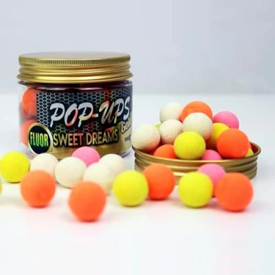 Imagen de Pop Ups Pro Elite Baits Gold Sweet Dreams Fluoro 14 mm