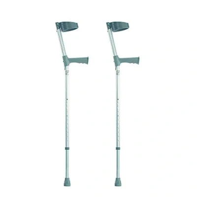 Imagen de NRS Healthcare L65789 Muletas de un solo ajuste con mango plástico