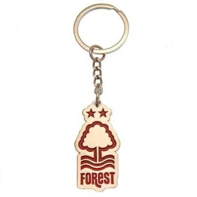 Imagen de Llavero oficial del Nottingham Forest FC, producto oficial, escudo club NFFC, rosso, Taille unique