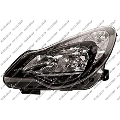 Imagen de PRASCO OP0354914 Faros izquierda H1, H7 negro con servomotor para reg. alcance luces OPEL: Corsa D Hatchback