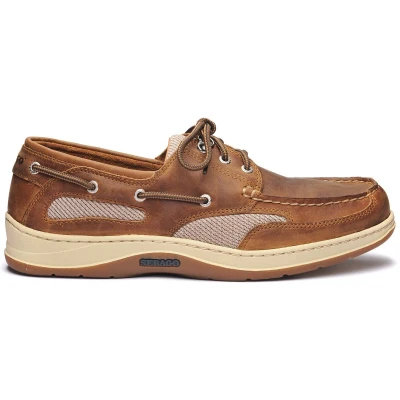 Imagen de Sebago Clovehitch Ii Fgl, zapatos náuticos encerados para hombre, Brown Cinnamon, 44 ancho