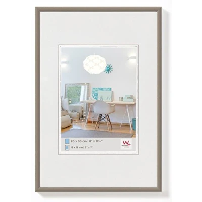 Imagen de walther design KV060D New Lifestyle marco de fotos plástico, 50 x 60 cm, acero